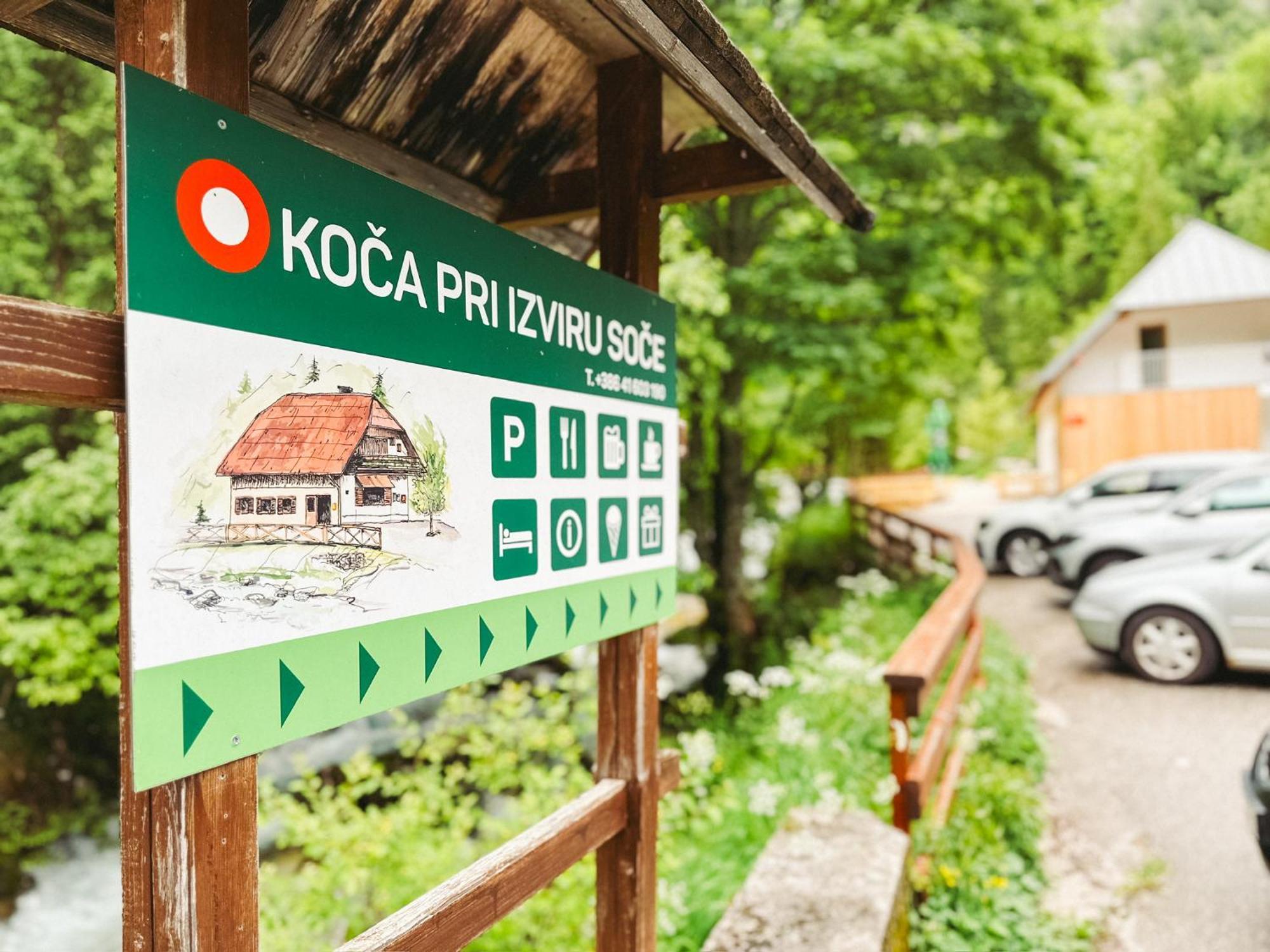 Koca Ob Izviru Soce Trenta Exterior foto