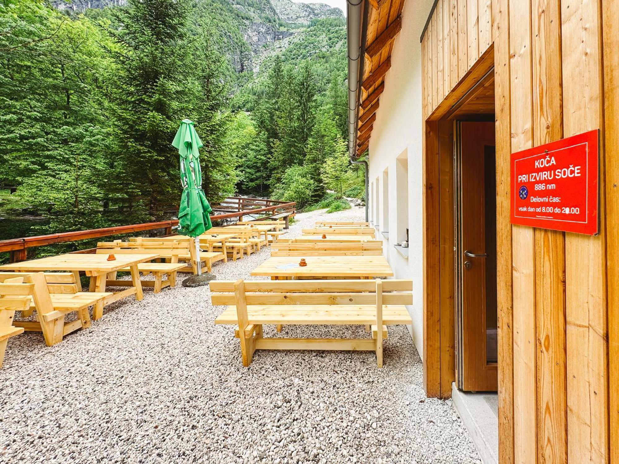 Koca Ob Izviru Soce Trenta Exterior foto